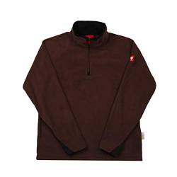 Engelbert Strauss Herren Fleecepullover Troyer dryplexx Micro, Farbe:Kastanie, Größe:L von Engelbert Strauss