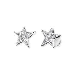 Engelsrufer Damen-Ohrstecker 925 Silber rhodiniert Zirkonia weiß - ERE-LILSTAR-ZI-ST von Engelsrufer