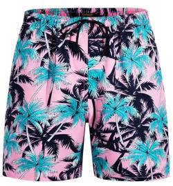 Enlision Badehose für Herren Kurze Freizeit Badehose Herren Schnelltrocknend Badeshorts für Herren Hawaii mit Taschen Freizeit Strandhose Schwimmhose XXL von Enlision