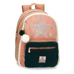 Enso Shine Stars Rucksack, Rosa, 32x42x15 cms, Schulrucksack von Enso