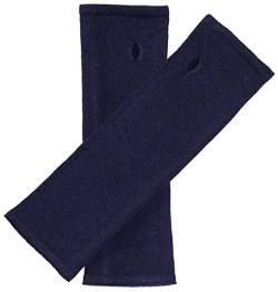 Enter the Complex® Armstulpen, Pulswärmer mit Daumenloch, Merino Wolle, Damen und Herren, Dunkel Blau/Navy von Enter the Complex