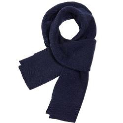 Enter the Complex® Merino Schal kurz, 140 x 20 cm, Navy von Enter the Complex