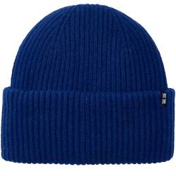 Enter the Complex® Oversize Beanie Mütze, Damen und Herren, Made in Italy, 100% feinste Merinowolle, Gerippt, Royal Blau von Enter the Complex