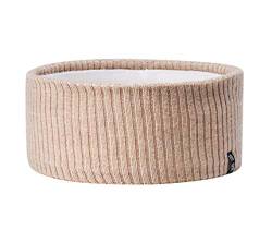 Enter the Complex® Stirnband für Damen und Herren aus 100% Merino Wolle, Winter Kopfband, weich und stylish, Unisex, Beige von Enter the Complex