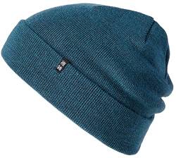 Enter the Complex® Winter Mütze, Warme Woll Beanie, 100% Merino, Damen und Herren, Petrol von Enter the Complex