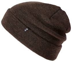 Enter the Complex® Winter Mütze, Warme Woll-Beanie, 100% Merino, Damen und Herren, Weitere Farben (Braun) von Enter the Complex