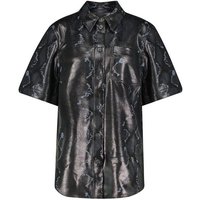 Envii Klassische Bluse Damen Kunstlederbluse ENROCK (1-tlg) von Envii