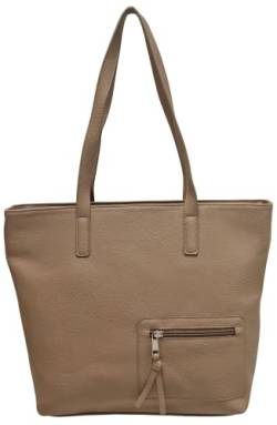 Envy Damen 947 Schultertasche, Taupe von Envy By Cherag