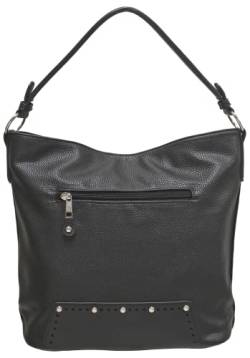 Envy Damen 949 Schultertasche, Schwarz von Envy By Cherag