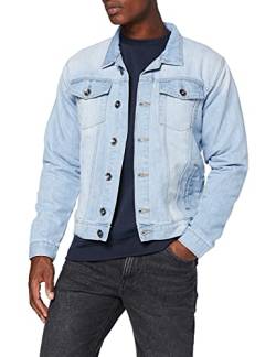 Enzo Herren Ezj391 Ven Jeansjacke, Light Stone Wash, L von Enzo