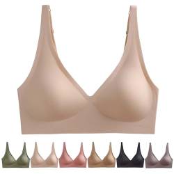 Eowduk Lavania - Nahtloser Premium Komfort BH, Seamless Bra Wireless Push Up (DE/NL/SE/PL, Alphanumerisch, M, Regular, Regular, Farbe) von Eowduk