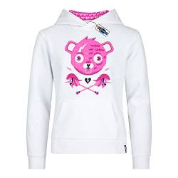 Epic Games Fortnite Hoodie Sweatshirt Jungen und Mädchen Kindersweatshirt 10 12 14 16 Jahre weiß mit Kapuze Skin Cuddle Pullover Gr.164 von Epic Games