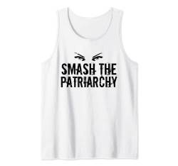 Smash the Patriarchy Funny Feminist Quote on Womens Rights Tank Top von Epic Love Designs