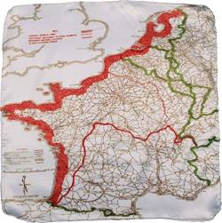 Epic Militaria Replik WW2 Britische Escape Map Taschentuch von Epic Militaria