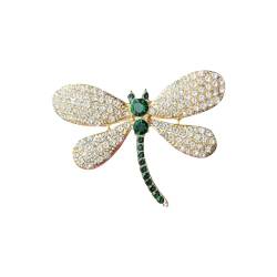 Elegante Libellen-Anstecknadeln, Anstecknadeln, volle Diamanten, Tier-Brosche, Bekleidungszubehör, Anstecknadelschnallen, / von Epitome