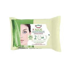 Equilibra Aloe Peeling-Effekt Hautreinigungstücher 20 Stück von Equilibra