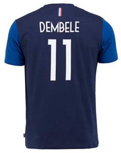 Equipe de FRANCE de football T-Shirt FFF – Ousmane Dembel – Offizielle Kollektion, Herrengröße von Equipe de France de Football