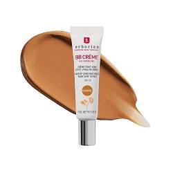 Erborian BB Crème mit Ginseng - Hautperfektionscreme - Babyhaut-Effekt - 5-in-1 koreanische Gesichtskosmetik mit LSF 20 - Karamell - 15 ml von Erborian