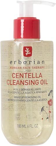 Erborian - Centella cleansing Oil - Reinigungsöl für das Gesicht mit Centella asiatica 180 ml - Alle Hauttypen - Koreanische kosmetische Behandlung von Erborian