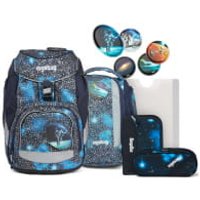 Ergobag Pack Schulrucksack-Set 6tlg Bär Anhalter durch die Galaxis von Ergobag