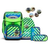 ergobag Cubo Schulranzen-Set 5tlg. TruckBär von Ergobag