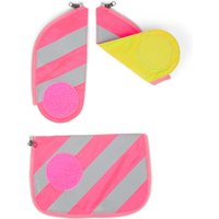 ergobag Pack Sicherheitsset mit Reflektorstreifen 3-tlg Pink von Ergobag