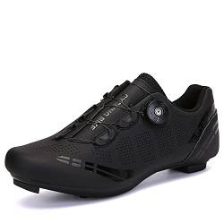 Eribby Herren Damen Indoor Cycling Schuhe Rennradschuhe Kompatibel mit Peloton SPD & Look Arc Delta von Eribby