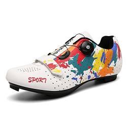 Eribby Indoor Cycling Schuhe Spinning Schuhe für Damen und Herren, Kompatibel mit Peloton Bike von Eribby