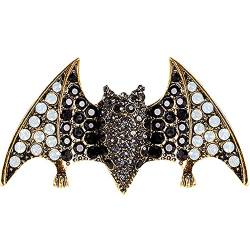 Halloween Brosche Fledermausbrosche, Fledermausförmige Dekorative Brosche Bestell von Ericetion