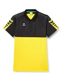 Erima Herren Six Wings Sport Polohemd, gelb, 3XL von Erima