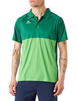 Erima Herren Six Wings Sport Polohemd, green, XL von Erima