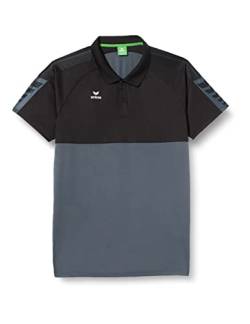 Erima Herren Six Wings Sport Polohemd, slate grey, L von Erima