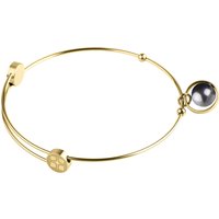 ERNSTES DESIGN Damen Armreif, Edelstahl, gold von Ernstes Design