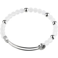 ERNSTES DESIGN Damen Armreif "Bangles Evia", Edelstahl, silber von Ernstes Design