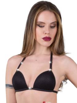 Eros Veneziani Antonia: Neckholder-BH, schwarz (S/M) von Eros Veneziani