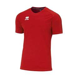 Errea Unisex Side T-Shirt, Rot (RED/Rojo 40), L von Errea