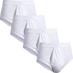 Erwin Müller Doppelripp Herren-Slip im 4er-Pack von Erwin Müller