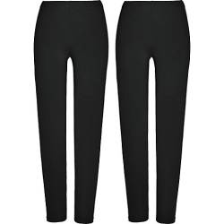 Erwin Müller Single-Jersey Damen-Leggings, lang im 2er-Pack von Erwin Müller