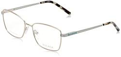 Escada Damen Vesc86 Sonnenbrille, Sh.Light Gold W/Col.Parts, 52 von Escada