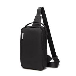 Eshow Brusttasche Sling Bag für Herren und Damen Umhängetasche Crossbody Bag Schultertasche aus Oxford-Tuch Rucksack für Outdoorsport Radfahren Reisen von Eshow