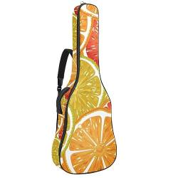 Eslifey Akustikgitarre Tasche Bunte Reptilien Eidechse Verstellbarer Schultergurt Gitarre Fall Gig Bag 40 41 42 Zoll, Farbe 9, 42.9x16.9x4.7 in von Eslifey