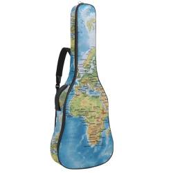Eslifey Akustikgitarre Tasche Japanischer Regenschirm Kirsche Verstellbarer Schultergurt Gitarrentasche Gigbag 40 41 42 Zoll, Farbe 7, 42.9x16.9x4.7 in von Eslifey