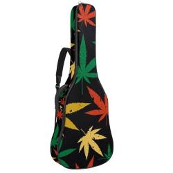 Eslifey Akustikgitarre Tasche Seaside Divi Tree Verstellbarer Schultergurt Gitarrentasche Gigbag 40 41 42 Zoll, Farbe 10, 42.9x16.9x4.7 in von Eslifey