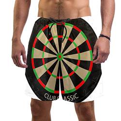 Eslifey Dart Board Badehose Elastische Badehose Boardshorts für Herren Gr. XL, multi von Eslifey