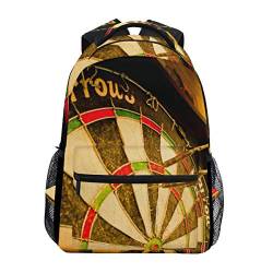 Eslifey Retro Darts Rucksack Studenten Schultertasche Reisetasche College Schule Rucksäcke von Eslifey