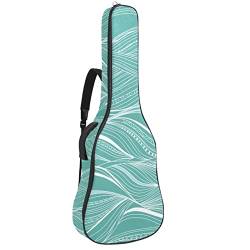 Eslifey Tasche für Akustikgitarre, Farbiger Traumfänger, verstellbarer Schultergurt, Gitarrenkoffer, Gigbag 40, 41, 42 Zoll, Farbe 8, 42.9x16.9x4.7 in, Klassisch von Eslifey