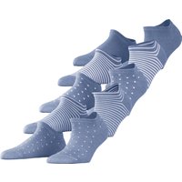 ESPRIT Sneakersocke, 5er-Pack, für Damen, blau, 36-41 von Esprit