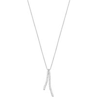 Esprit Collier Brilliance Lines, aus 925er Sterling-Silber, Venezianerkette, 42cm lang von Esprit