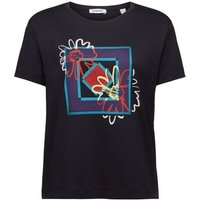 Esprit T-Shirt Jersey-T-Shirt mit Print vorne (1-tlg) von Esprit