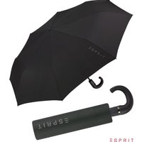 Esprit Taschenregenschirm Herren-Schirm Easymatic mit Rundhakengriff - Gents, stabil-und-praktisch von Esprit